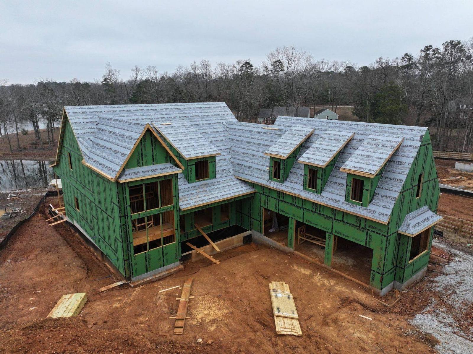 Custom Home Frame